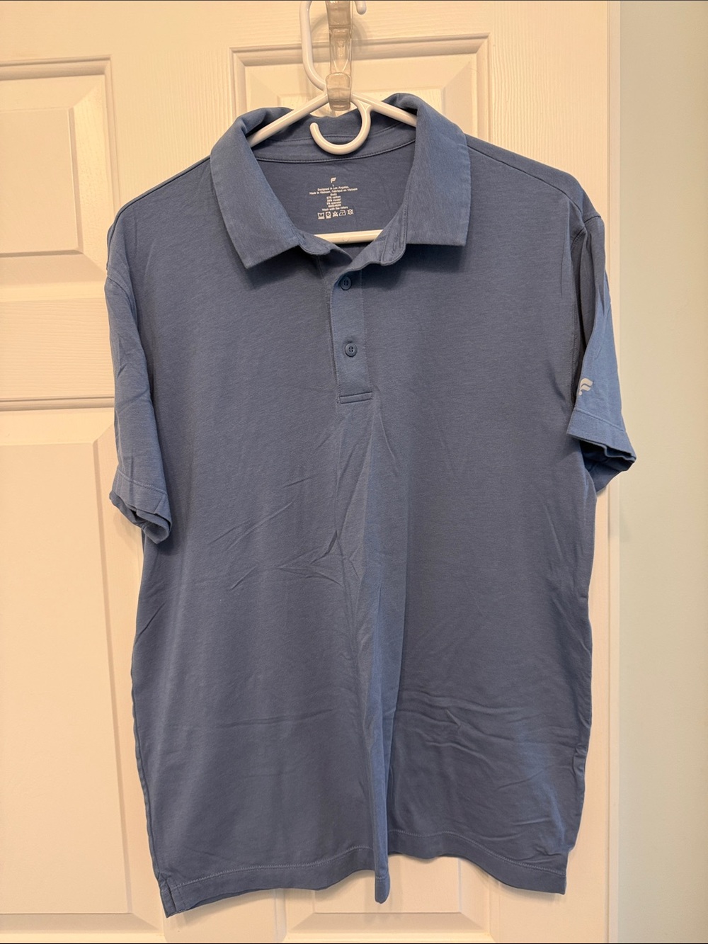 Fabletics Classic Men's Blue Polo Shirt